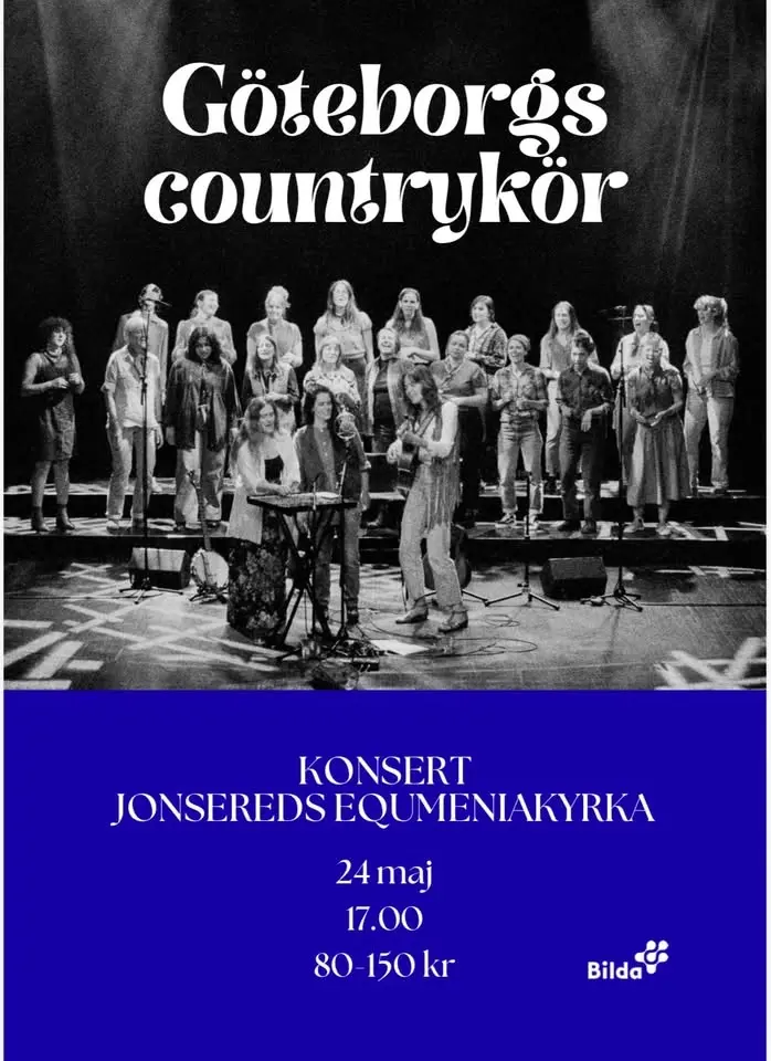 Vårkonsert med Göteborgs Countrykör