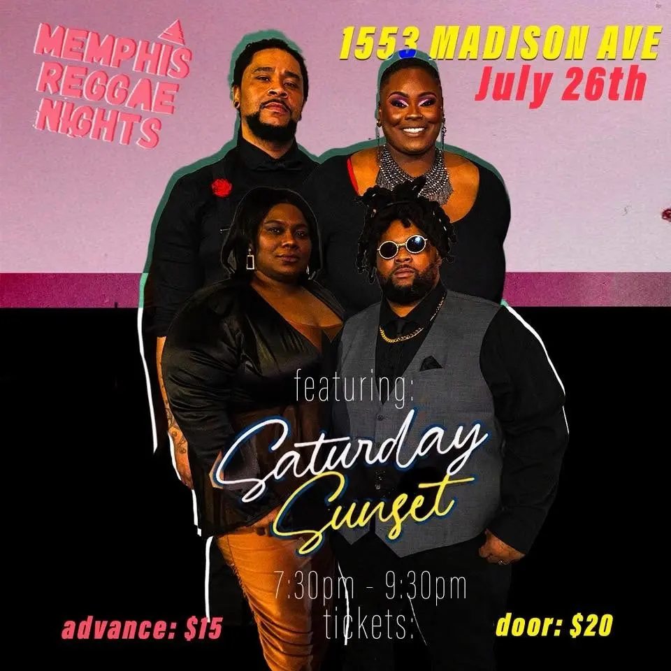 Memphis Reggae Nights ft. Saturday Sunset