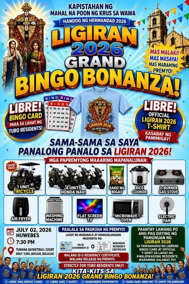 Ligiran 2026 Grand Bingo Bonanza