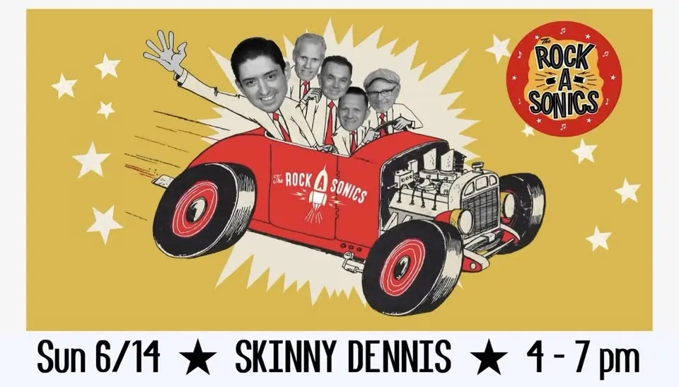 The Rock-A-Sonics at Skinny Dennis 6/14