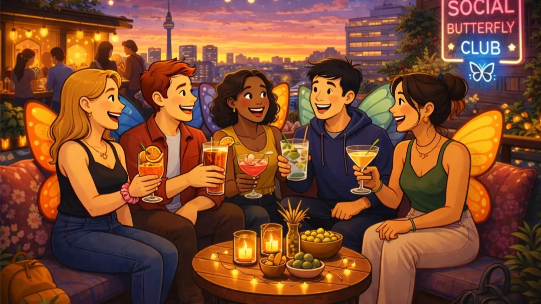 New in Berlin: Not Waiting for Friday – Social Butterfly Club 🦋