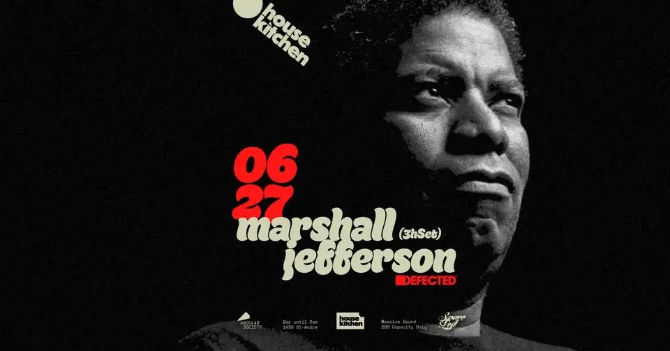 HOUSE KITCHEN Presents The Godfather of House MARSHALL JEFFERSON (3h Set)