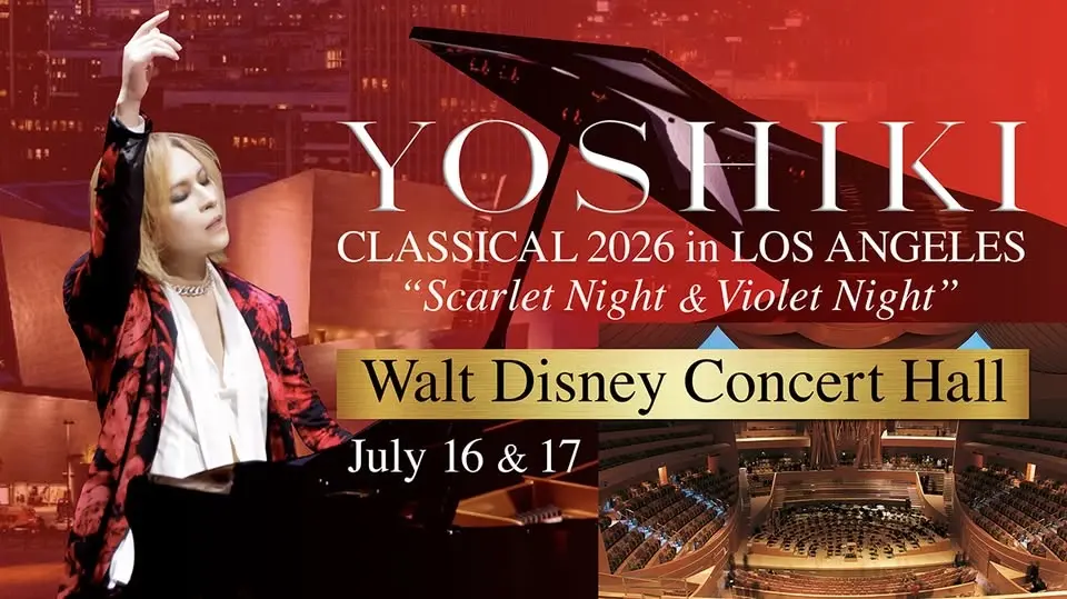 YOSHIKI Classical 2026 in Los Angeles - "Scarlet Night & Violet Night"