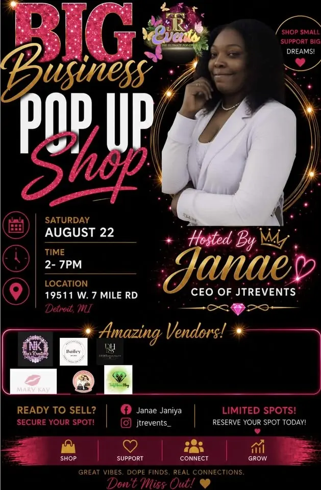 Big business Pop up shop