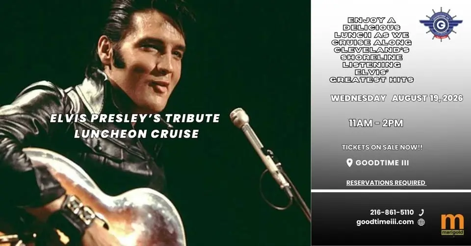 ELVIS PRESLEY TRIBUTE  LUNCH CRUISE 