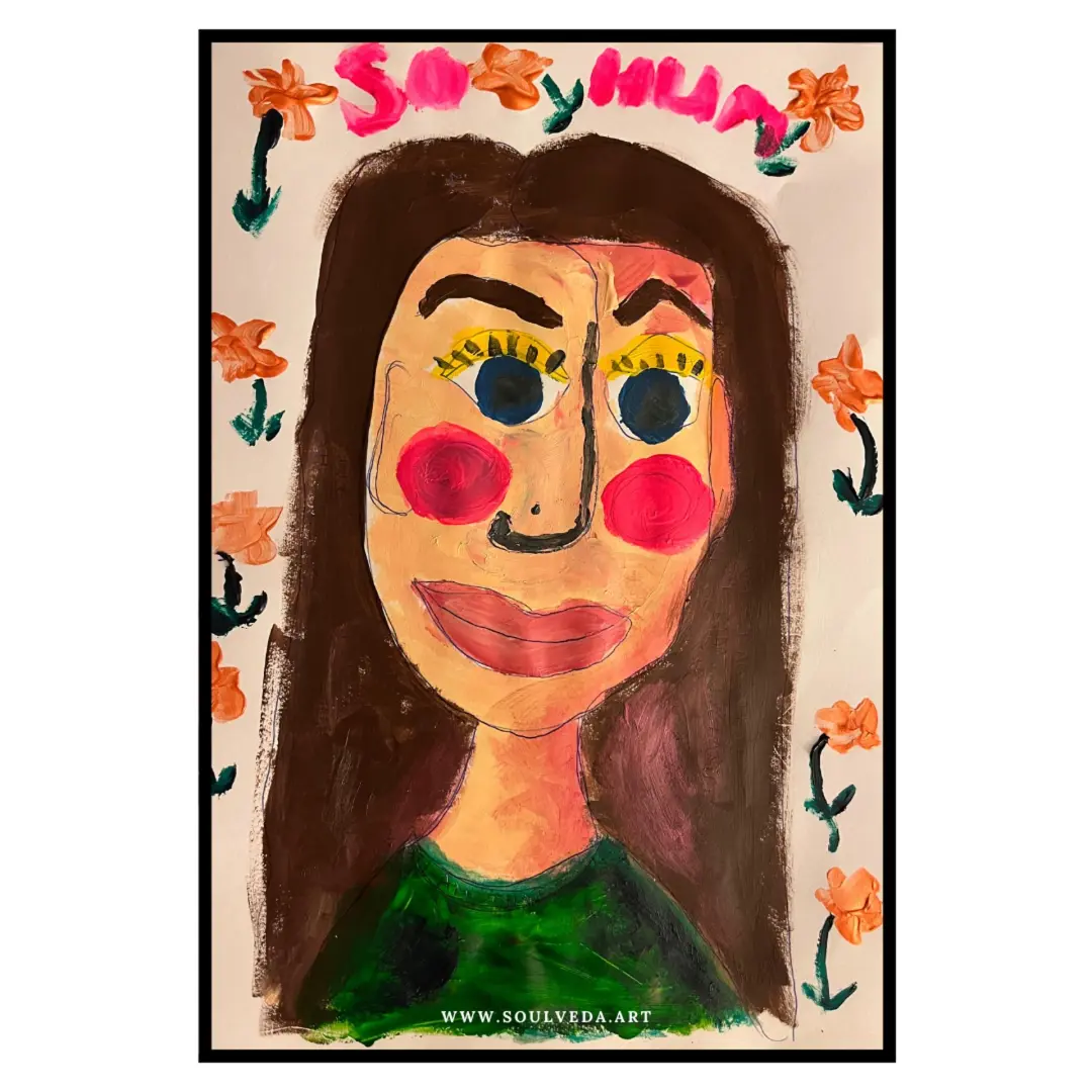 Art Therapy: Self Portrait - I Am That
