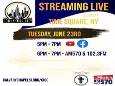 God in Our City LIVE from TIME SQUARE