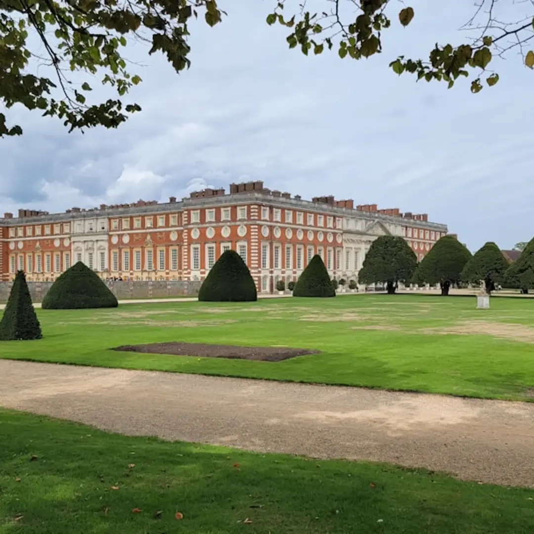 Hampton Court Palace families trip with RSBC for visually impaired children and young people