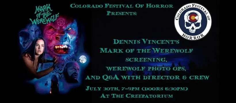 COFOH Presents: Dennis Vincent's MARK OF THE WEREWOLF