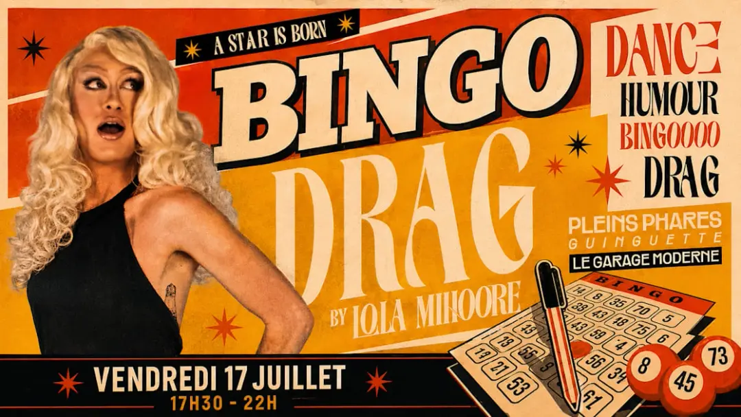 Bingo Drag By Lola Mhoore - Pleins Phares Guinguette