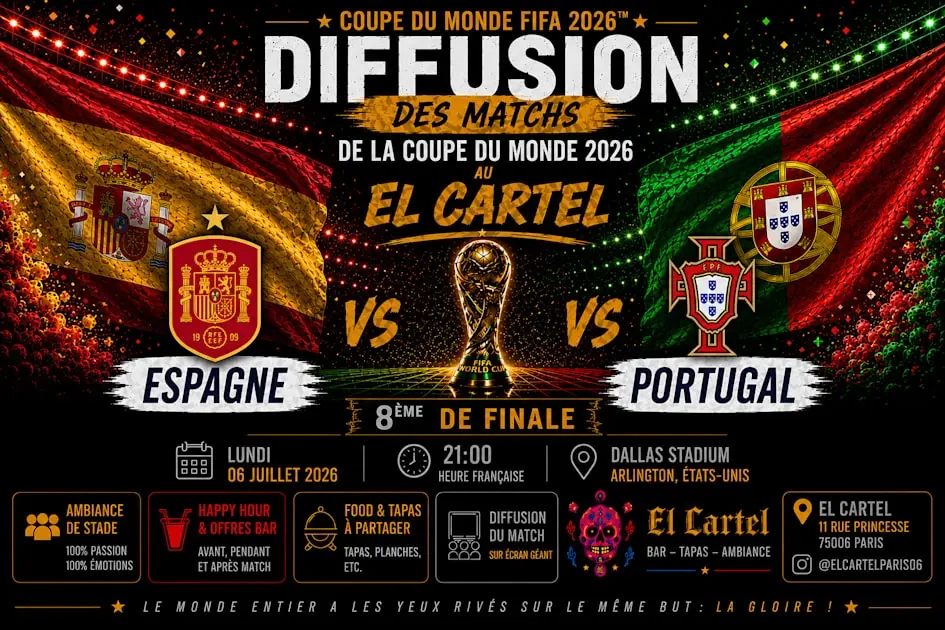 Coupe Du Monde - 8eme - Espagne Vs Portugal - Écran Géant