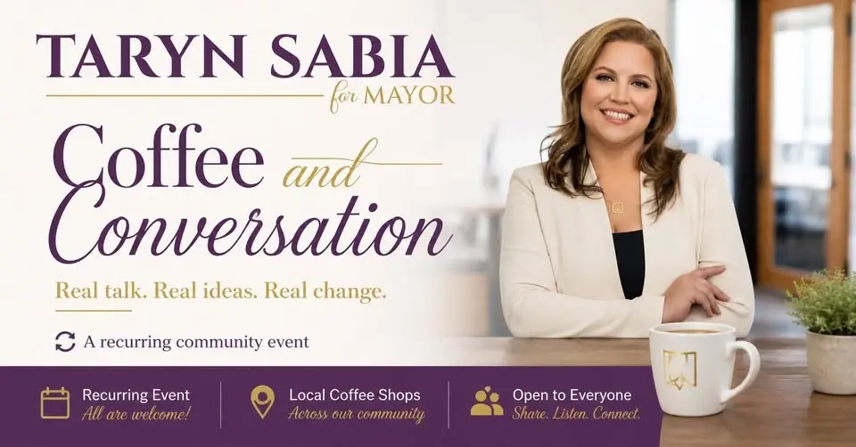 Coffee and Conversation with Taryn Sabia at Blind Tiger South Howard