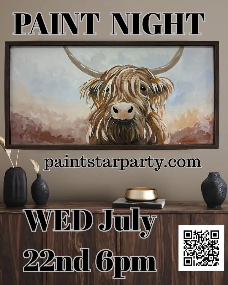 Paint Highland Cutie in Surrey Cloverdale at THE HENRY