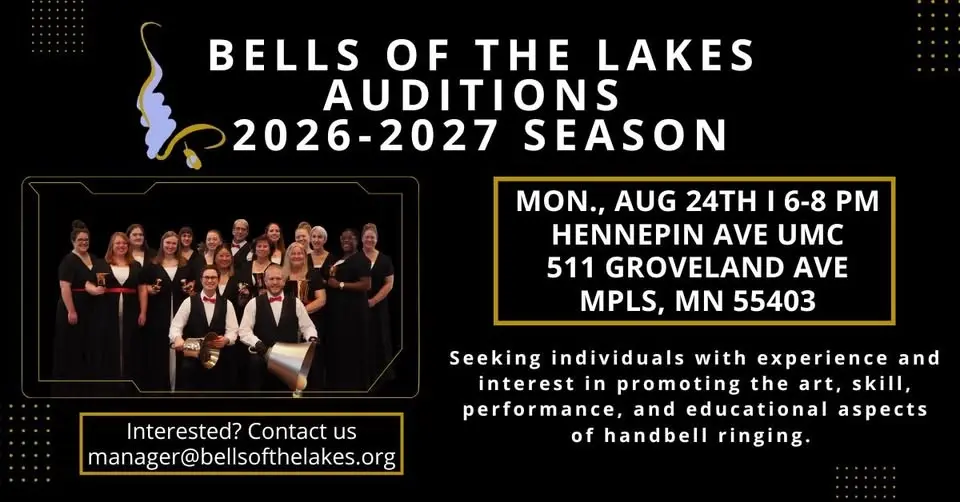 Bells of the Lakes Auditions 2026-2027