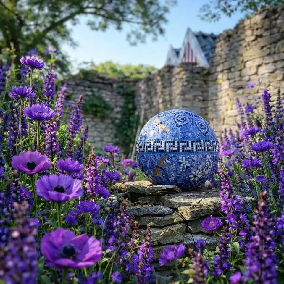 Trädgårdskonst - Mosaikkurs!