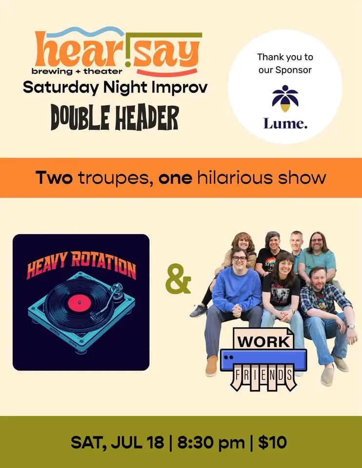 Saturday Night Improv: Double Header