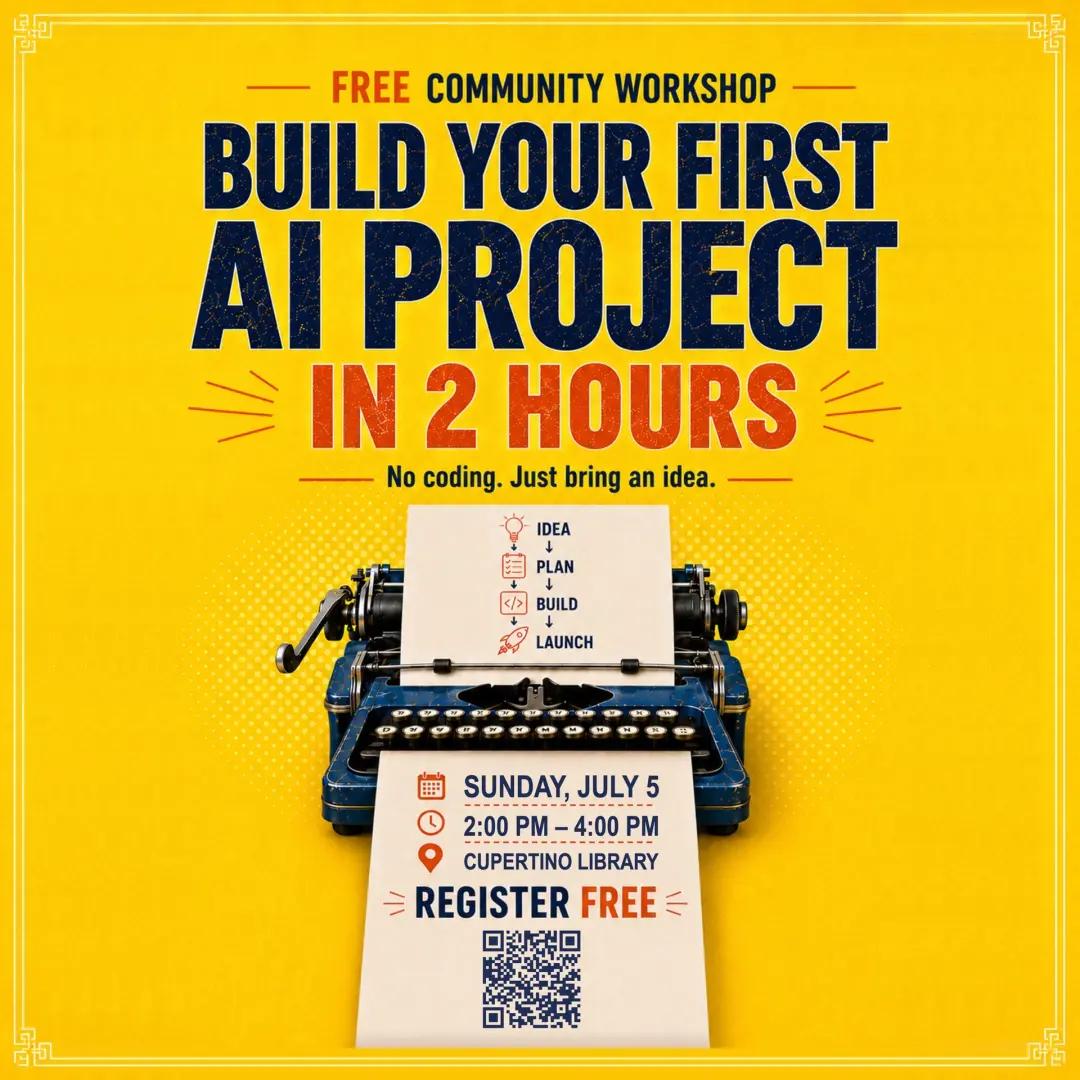 🚀 Build Your First AI Project in 2 Hours: A Hands-On Workshop