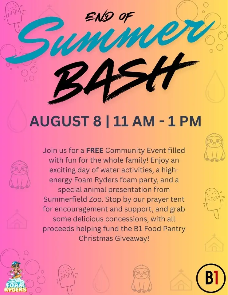 End of Summer Bash๐ฆ