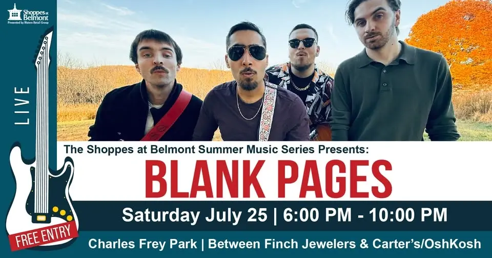 Summer Music Series: Blank Pages
