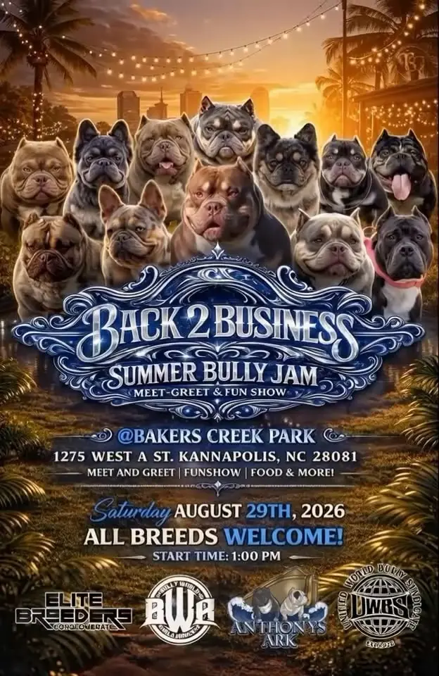 Back 2 Business- Summer Bully Jam (Meet & Greet + Fun Show)