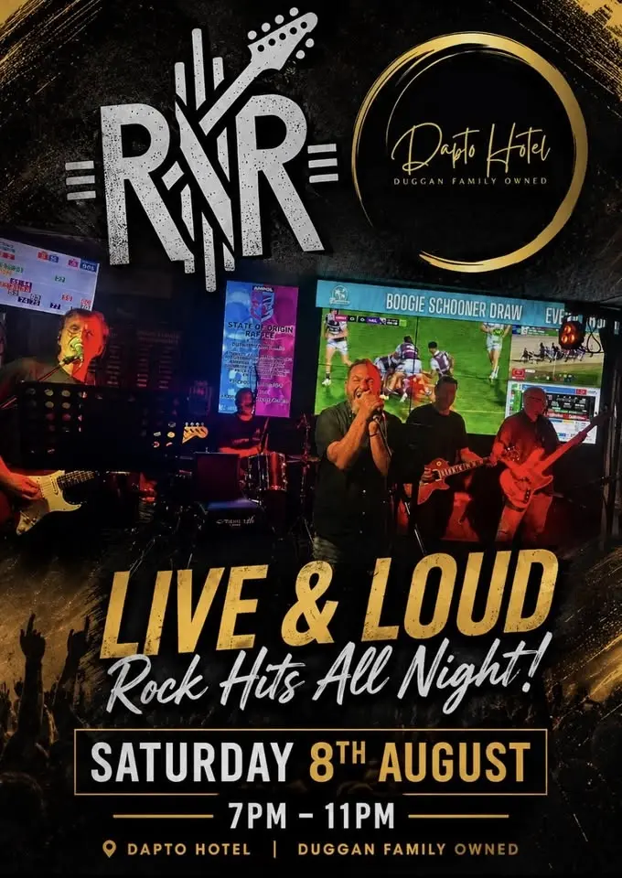 RnR playing live at The Old Pub, Dapto Hotel