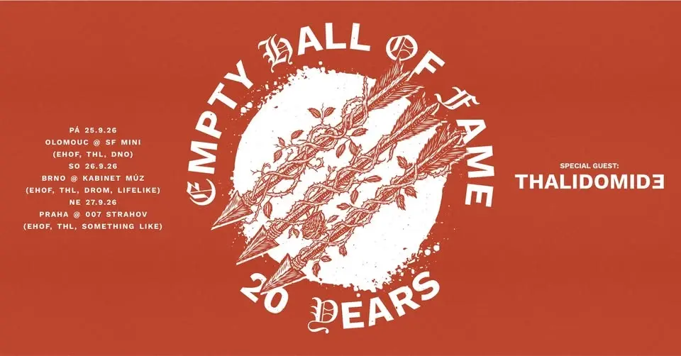 20 Years of Empty Hall of Fame - Praha