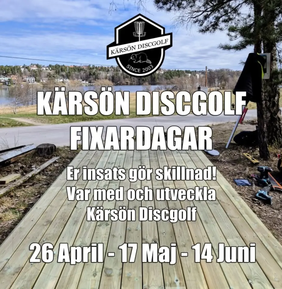 Kärsön Discgolf - Fixardag 14e Juni