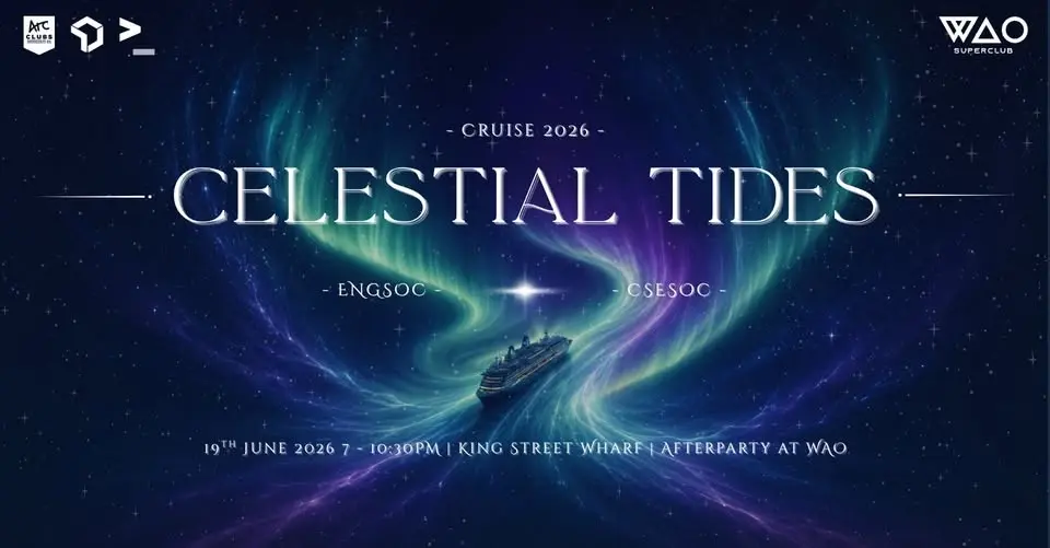 UNSW EngSoc and CseSoc Presents: Celestial Tides Cruise