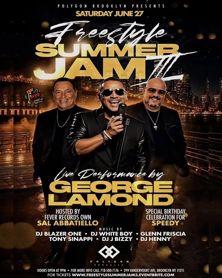 Speedy's Birthday Bash W/ George LaMond Performing Live @ Polygon, Brooklyn NY