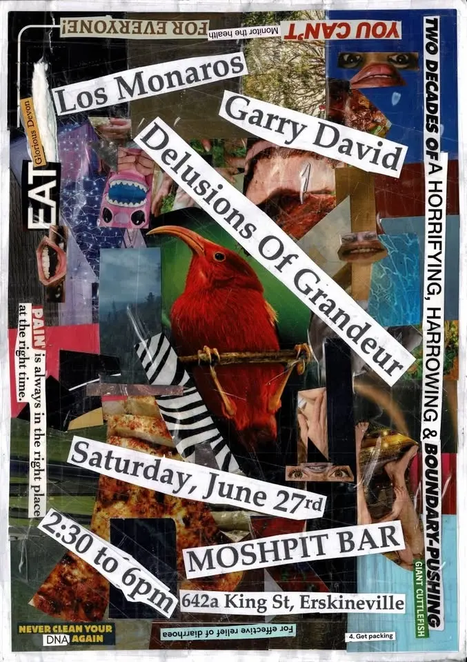 'BLUNT PRESENTS’- LOS MONAROS + GARRY DAVID + DELUSIONS OF GRANDEUR