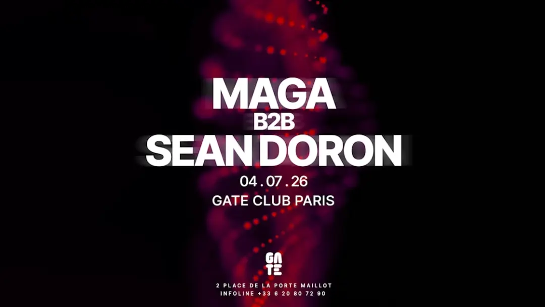 Maga B2b Sean Doron At Gate Club Paris