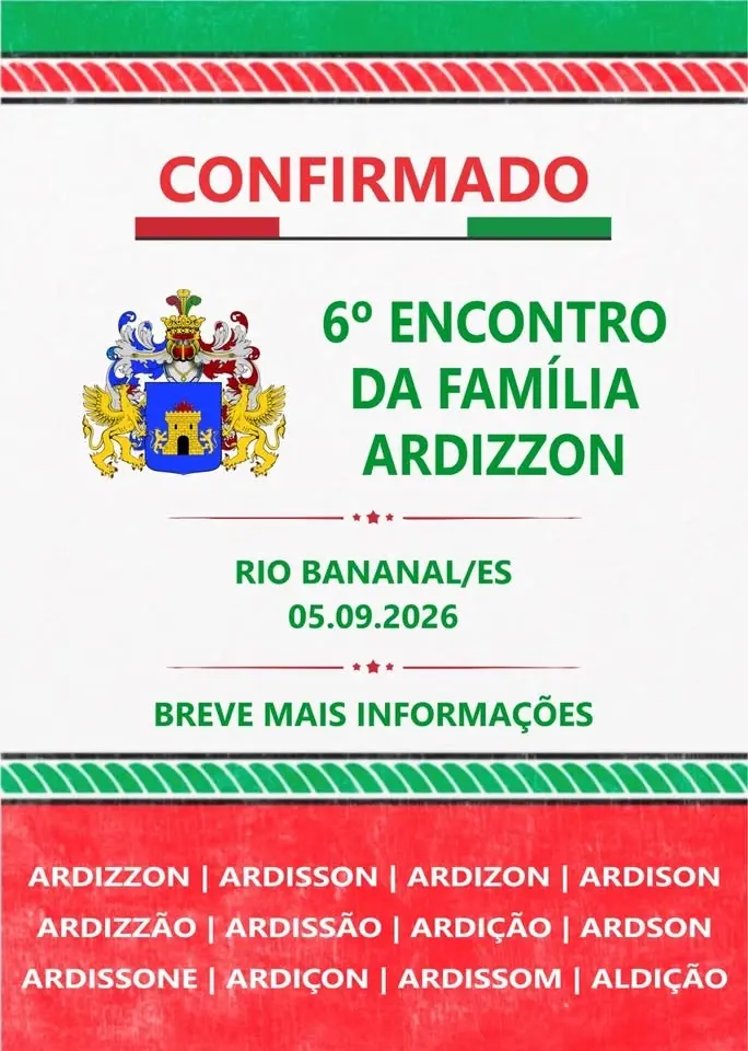 6° Encontro da Família Ardisson 