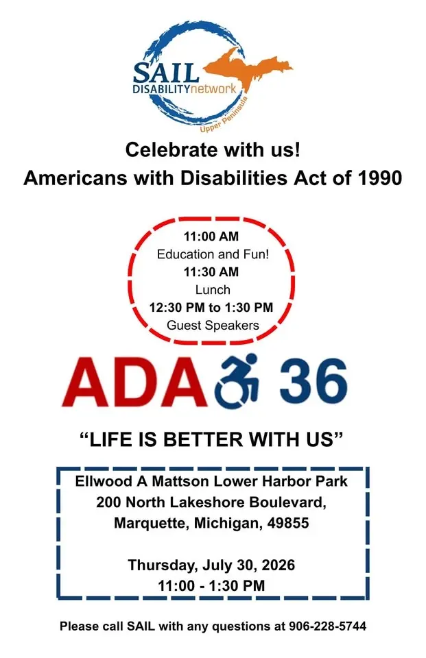 SAIL Celebrates 36 Years of the Americans with Disabilities Act!