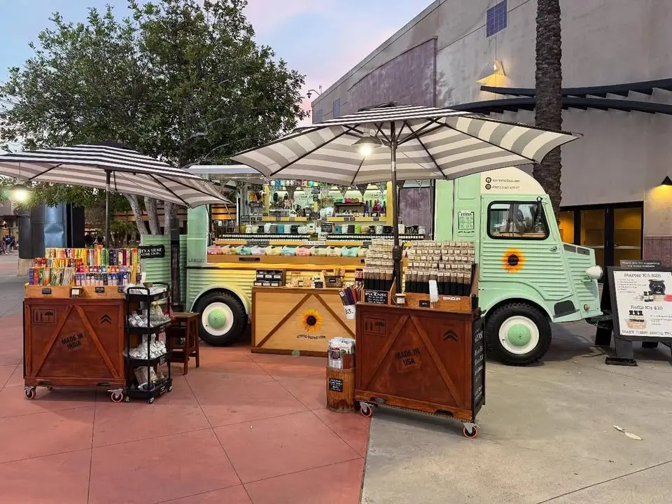 Aroma Burner Traveling Store ~ Hand-Dipped Incense, Fragrant Oils, Crystals