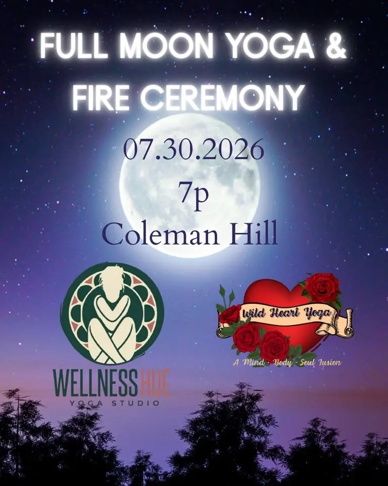 July 30th Full Moon Yoga & Fire Ceremony