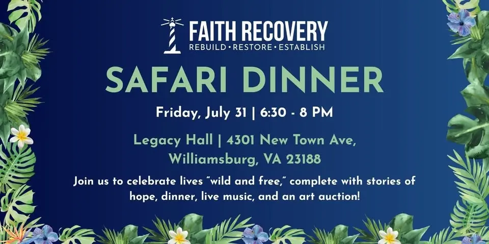 Faith Recovery's "Gathering for Good" Safari Dinner