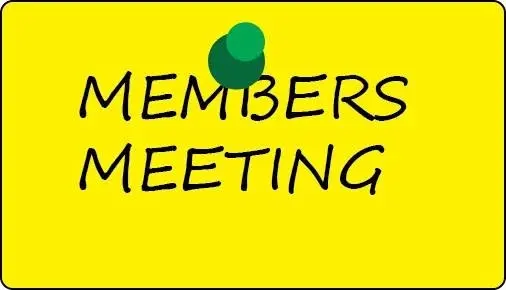 3rd Monday Members Meeting