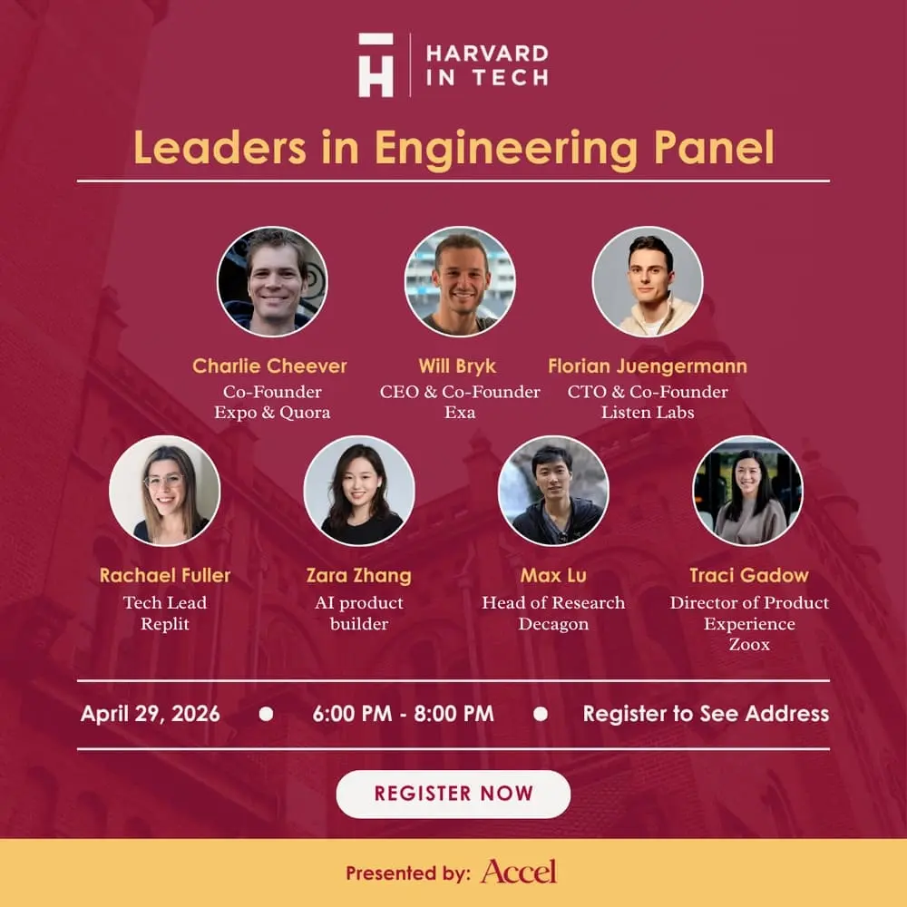 Harvard Alumni in Tech Leaders in Engineering Panel