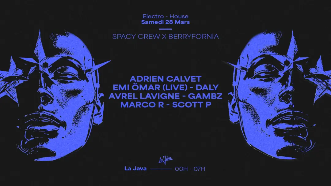 Adrien Calvet, Emi Ömar, Daly, Spacy Crew & Berryfornia