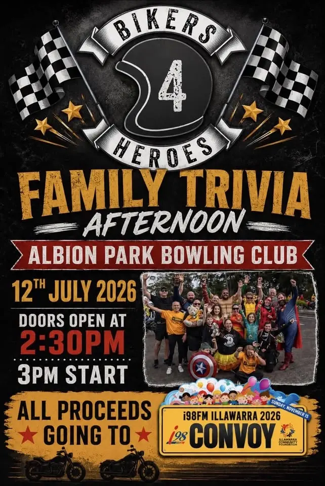Bikers 4 Heroes Family Trivia Afternoon