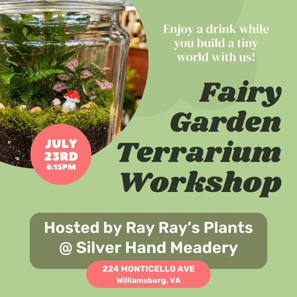 Fairy Garden Terrarium Workshop