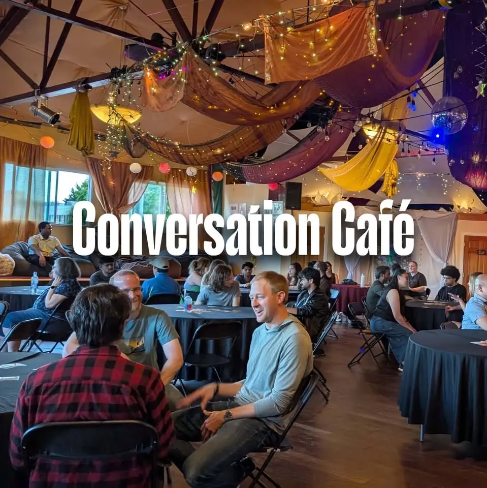 Conversation Cafe at OmCulture!