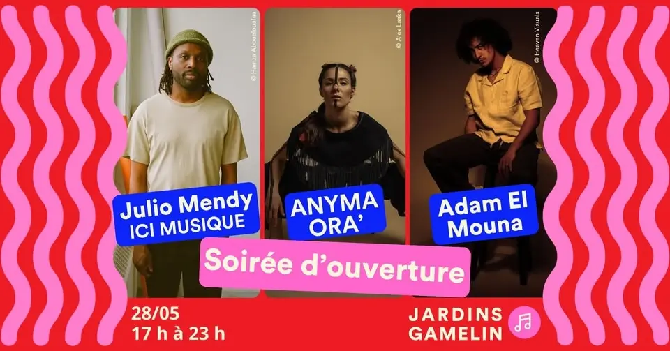 Soirée d’ouverture des Jardins Gamelin - 12ᵉ édition ☀️🎉
