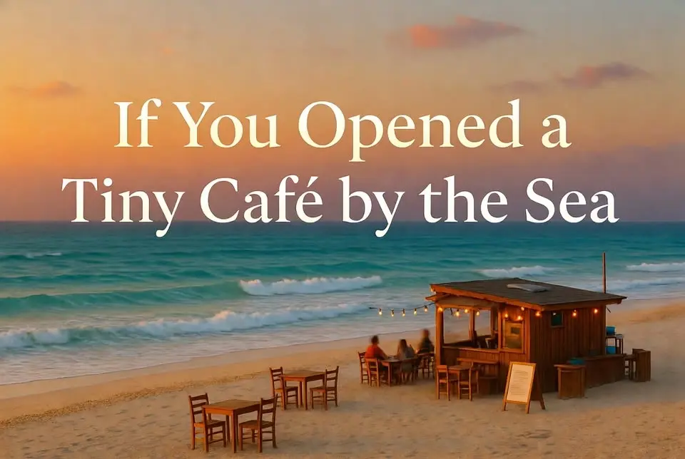 English Speaking Club-Osvita, Topic: If you opened a tiny café by the sea