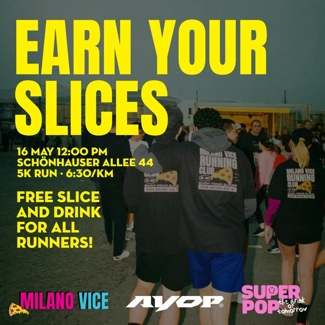 Milano Vice x Superpop x AYOP: Earn Your Slices