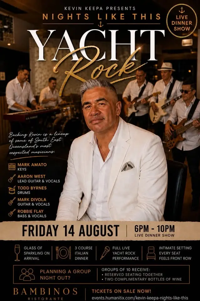 "NIGHTS LIKE THIS" ✨The Yacht Rock Experience 🎸Dinner and Show 