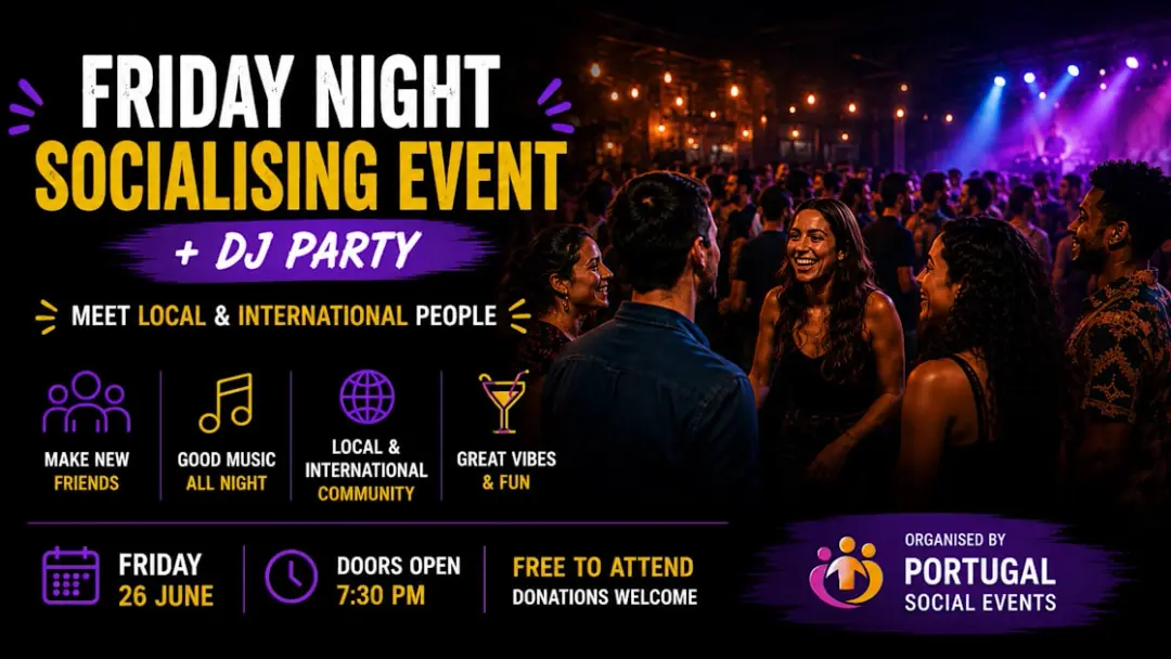 Meet New Friends - Socialising Event - Dj Party