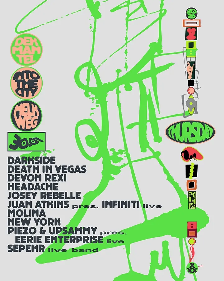 Dekmantel Festival - Into The City - Thursday