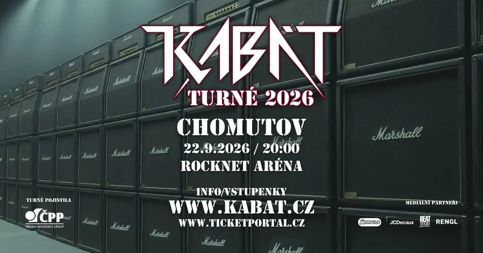 Chomutov - Kabát Turné 2026