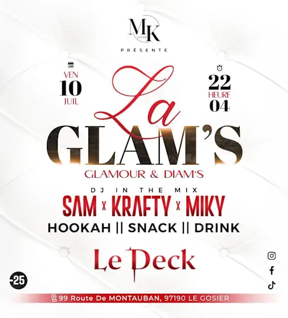 La Glam’S - 10 Juillet